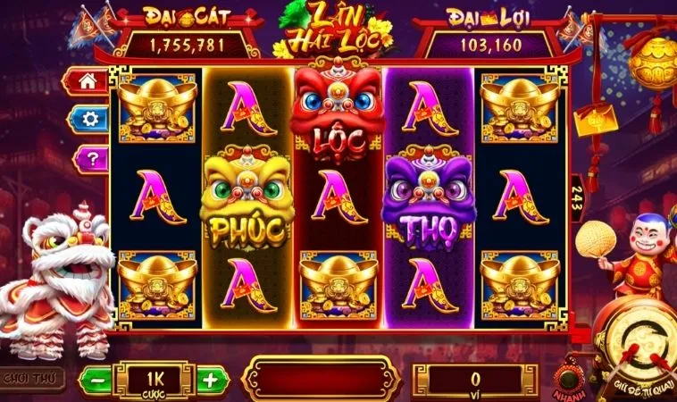 Các biểu tượng trong game Nổ Hũ Lân Hái Lộc Tại HitClub