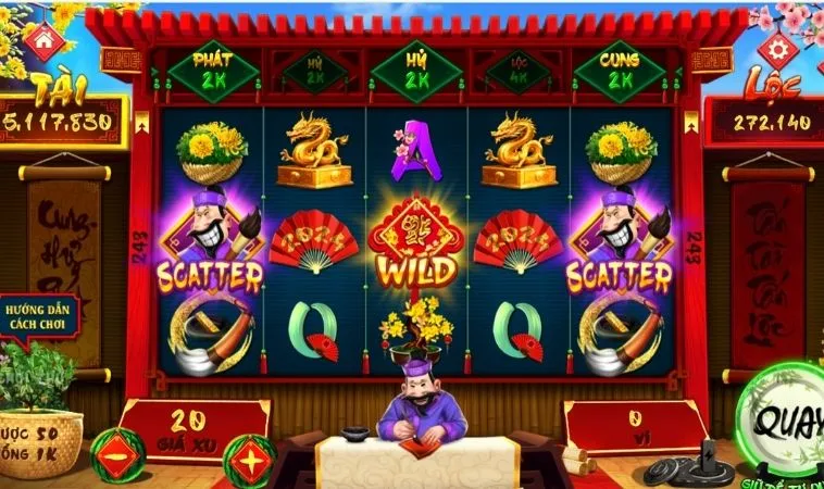 Các biểu tượng trong game Nổ Hũ Ông Đồ Tại HitClub